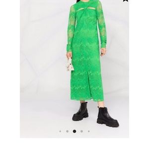 Ganni lace dress